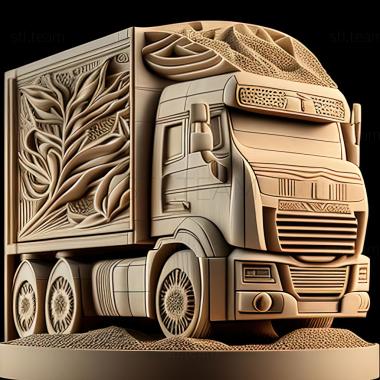 3D model Iveco EuroTrakker (STL)